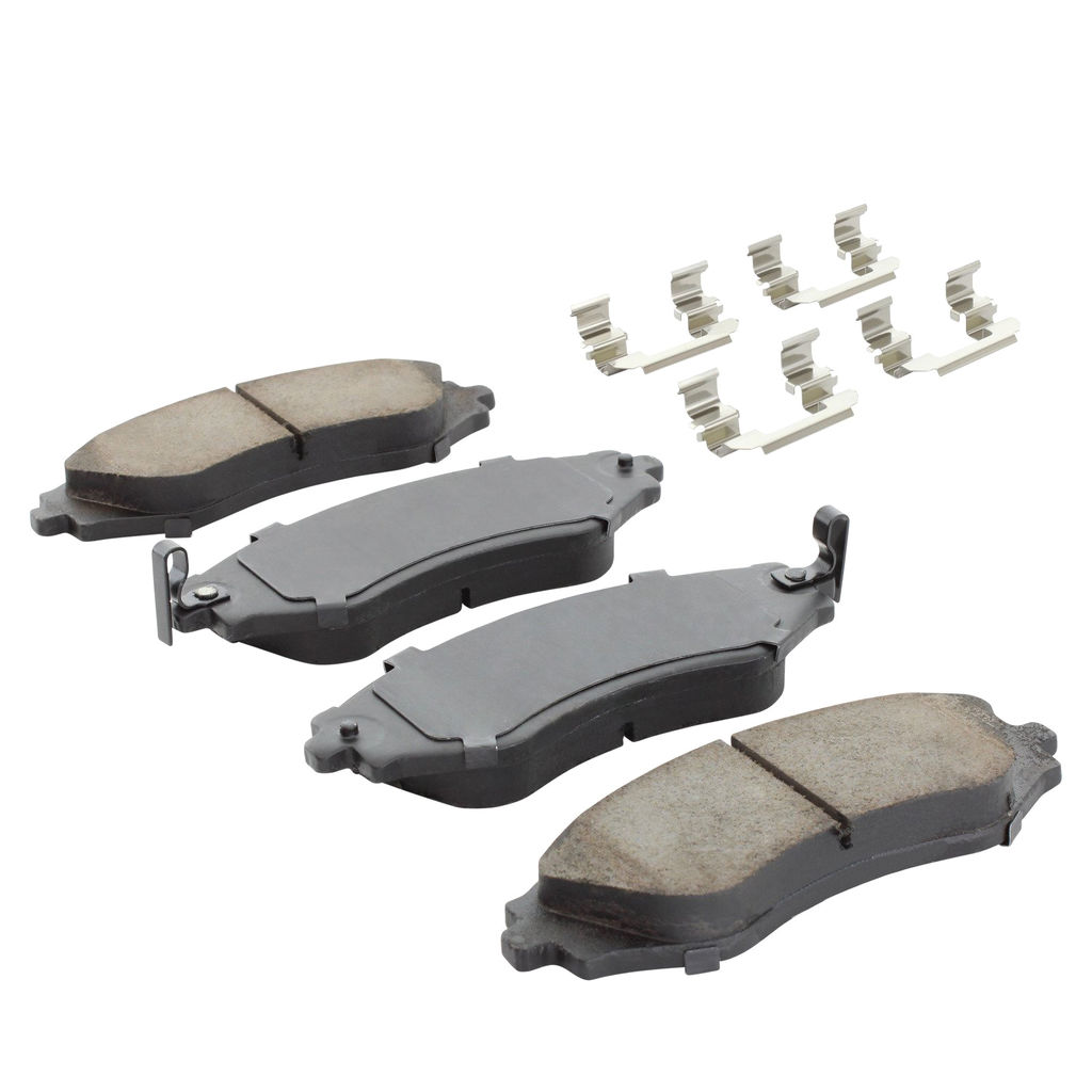 Quality-Built 1003-0797C - Black Series Ceramic Brake Pad Set
