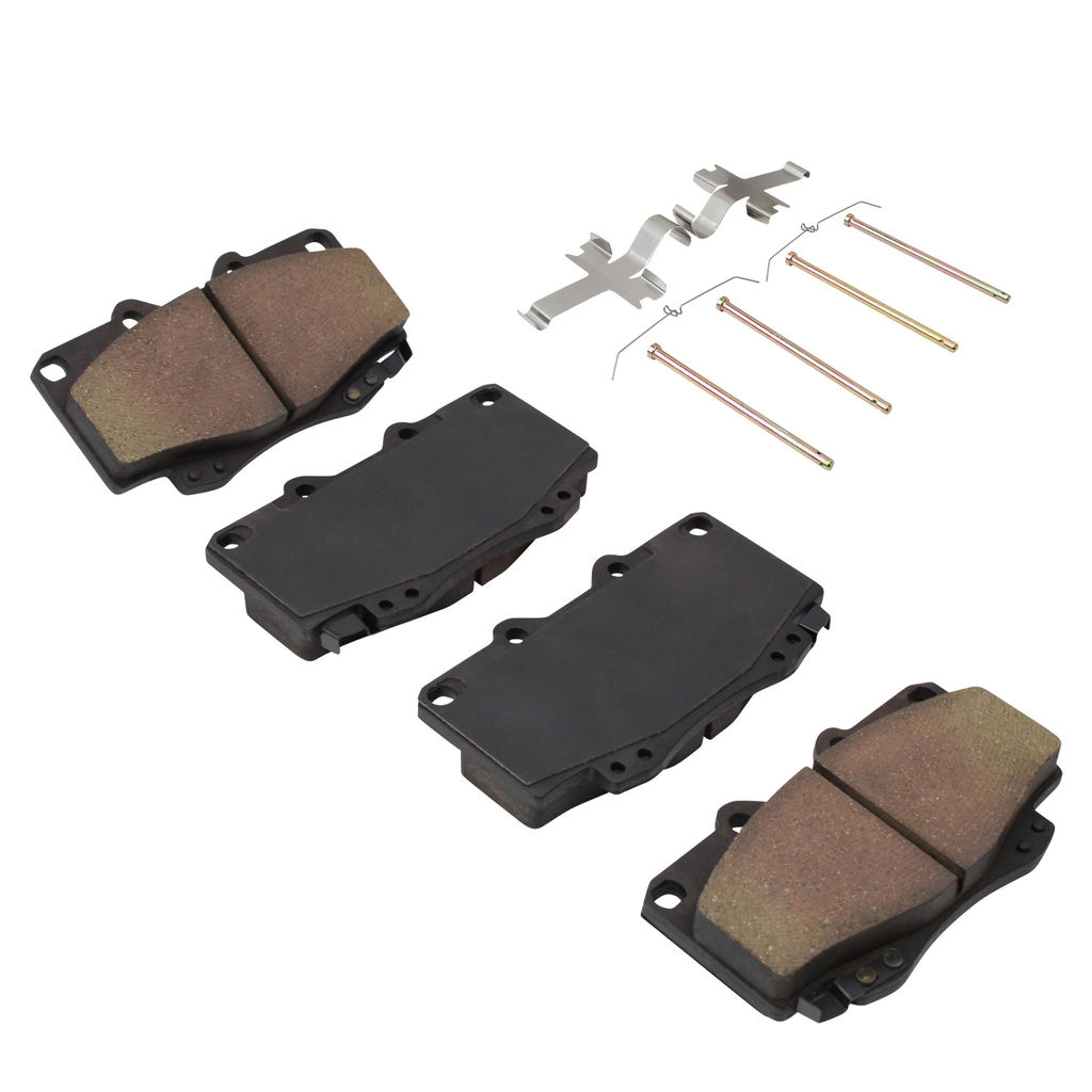 Quality-Built 1003-0799C - Black Series Ceramic Brake Pad Set