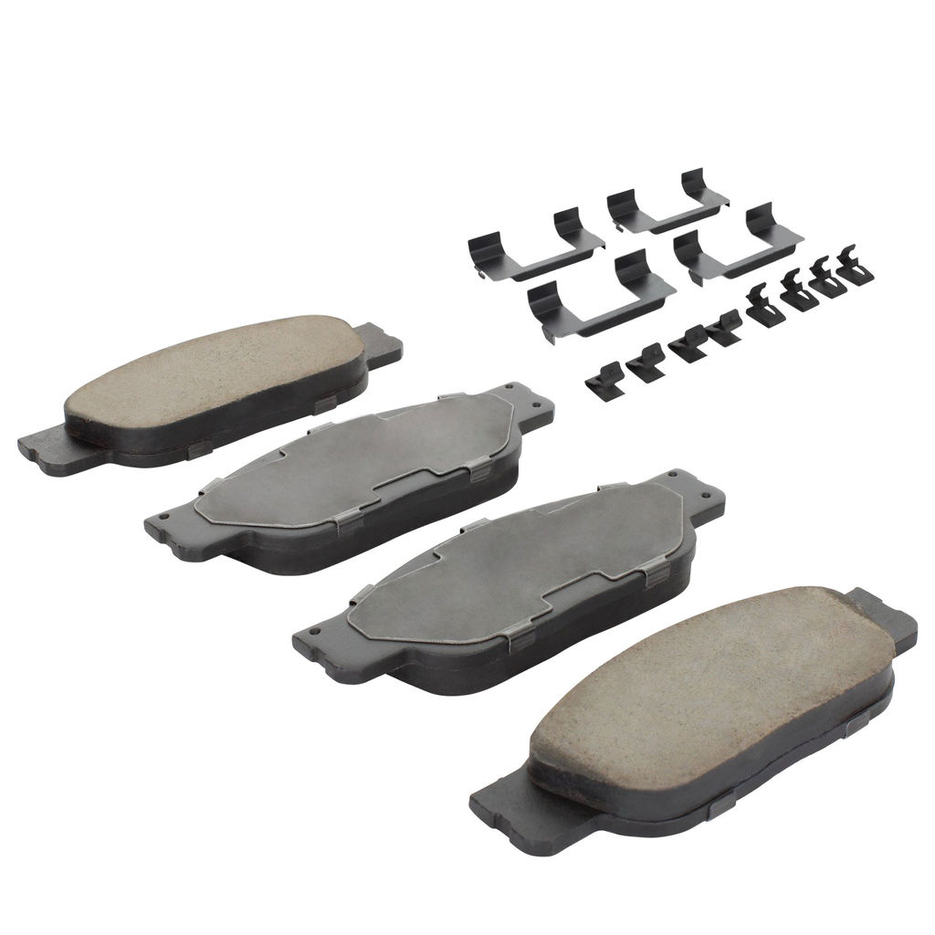 Quality-Built 1003-0805C - Black Series Ceramic Brake Pad Set