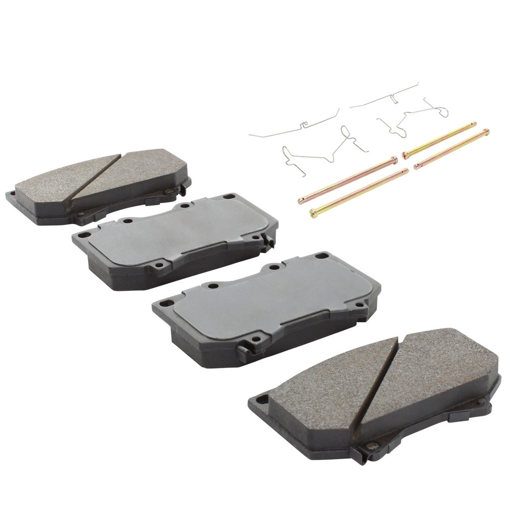 Quality-Built 1003-0812C - Black Series Ceramic Brake Pad Set