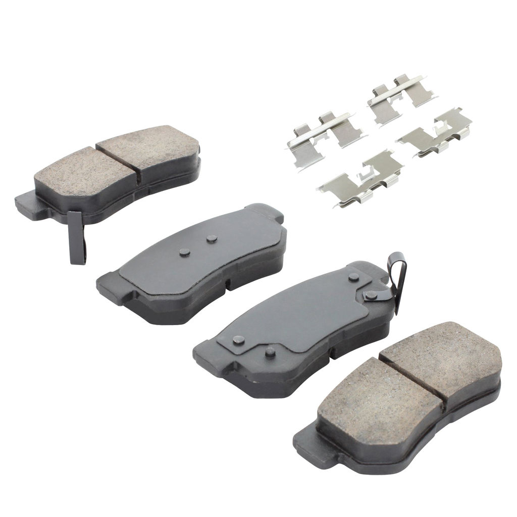 Quality-Built 1003-0813C - Black Series Ceramic Brake Pad Set