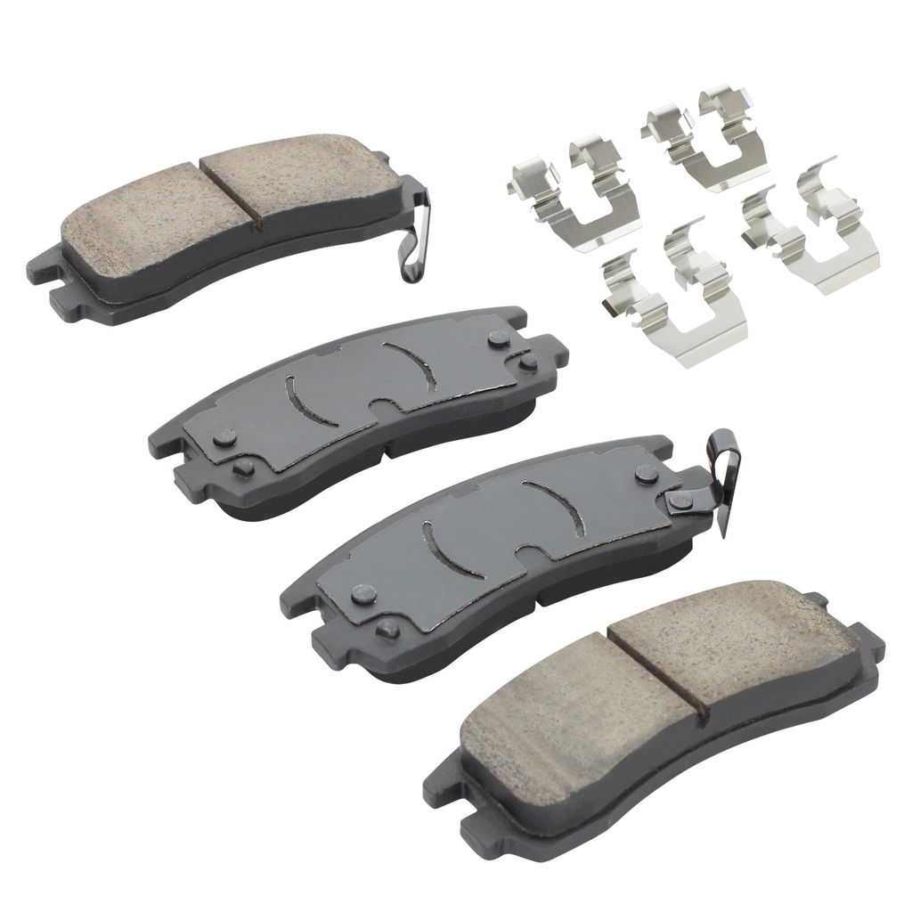 Quality-Built 1003-0814C - Black Series Ceramic Brake Pad Set