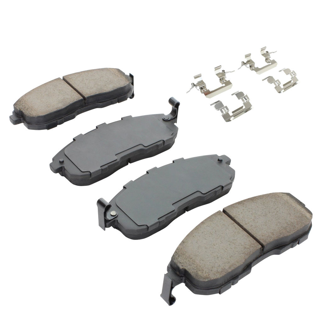 Quality-Built 1003-0815AC - Black Series Ceramic Brake Pad Set