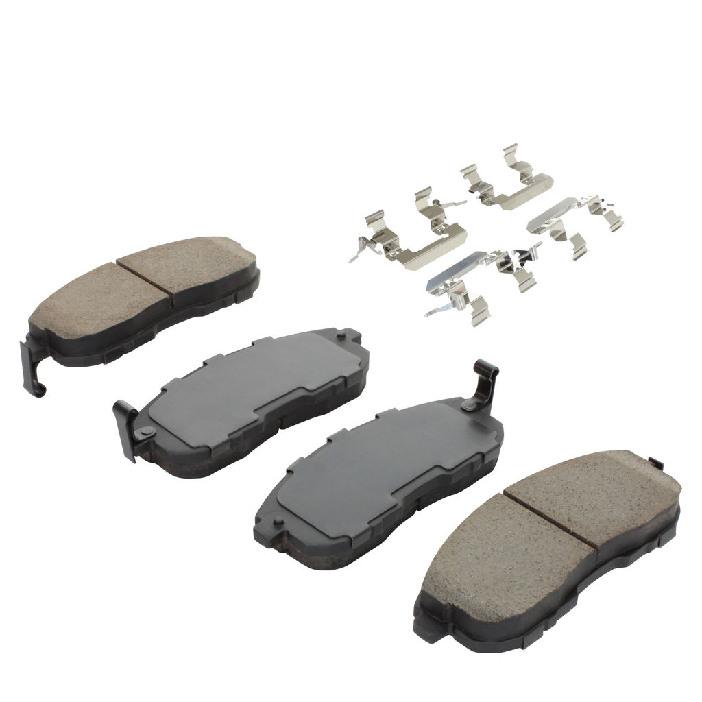 Quality-Built 1003-0815C - Black Series Ceramic Brake Pad Set