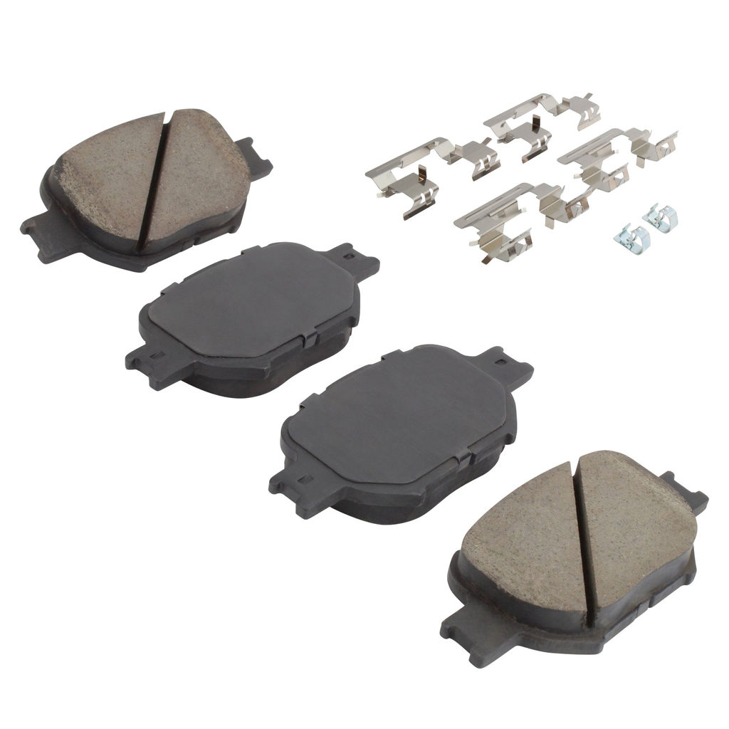 Quality-Built 1003-0817C - Black Series Ceramic Brake Pad Set