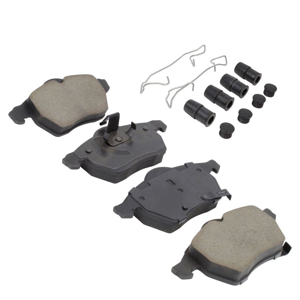 Quality-Built 1003-0819C - Black Series Ceramic Brake Pad Set