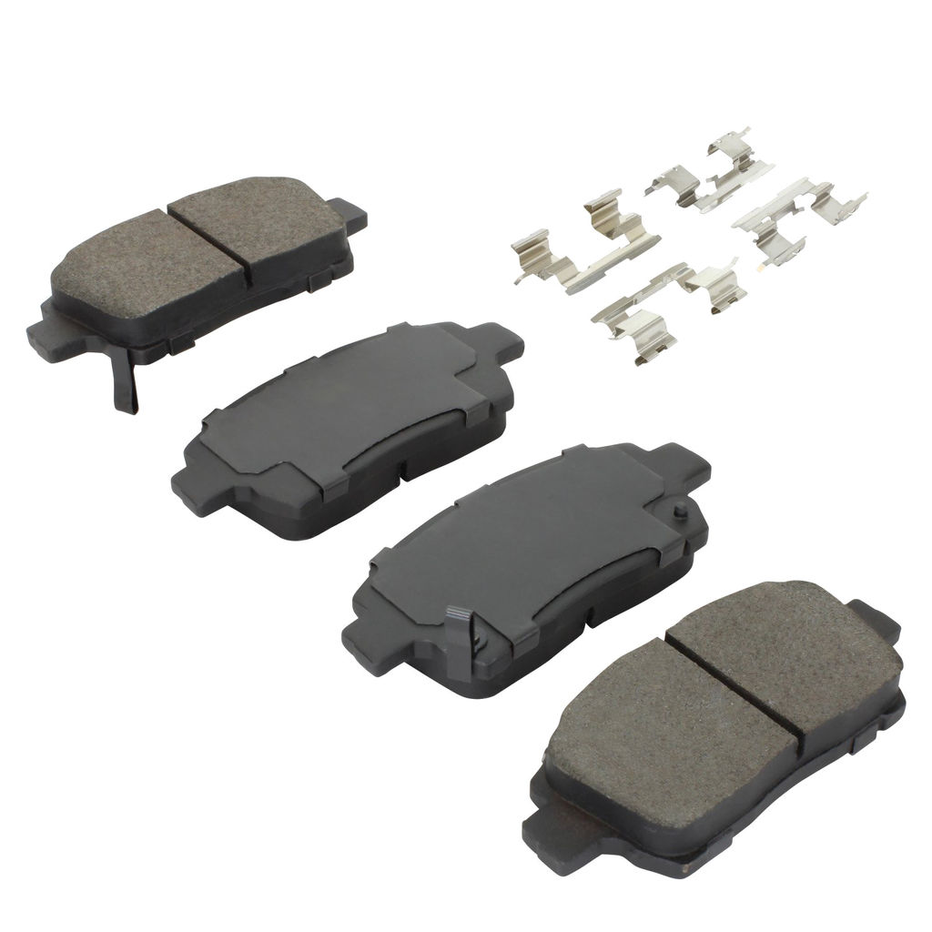 Quality-Built 1003-0822C - Black Series Ceramic Brake Pad Set
