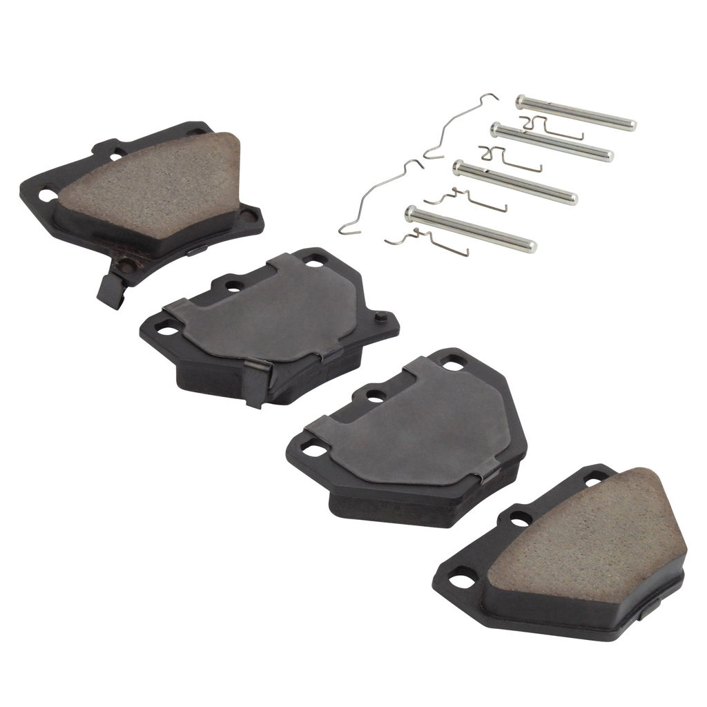 Quality-Built 1003-0823C - Black Series Ceramic Brake Pad Set