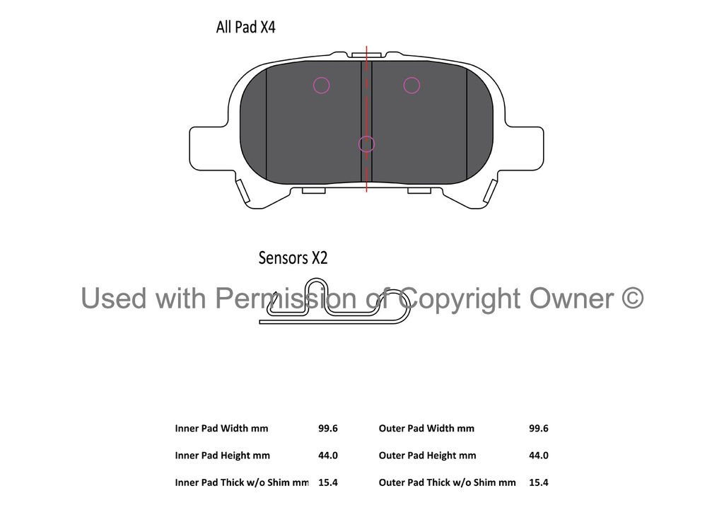 Quality-Built 1003-0828AC - Black Series Ceramic Brake Pad Set