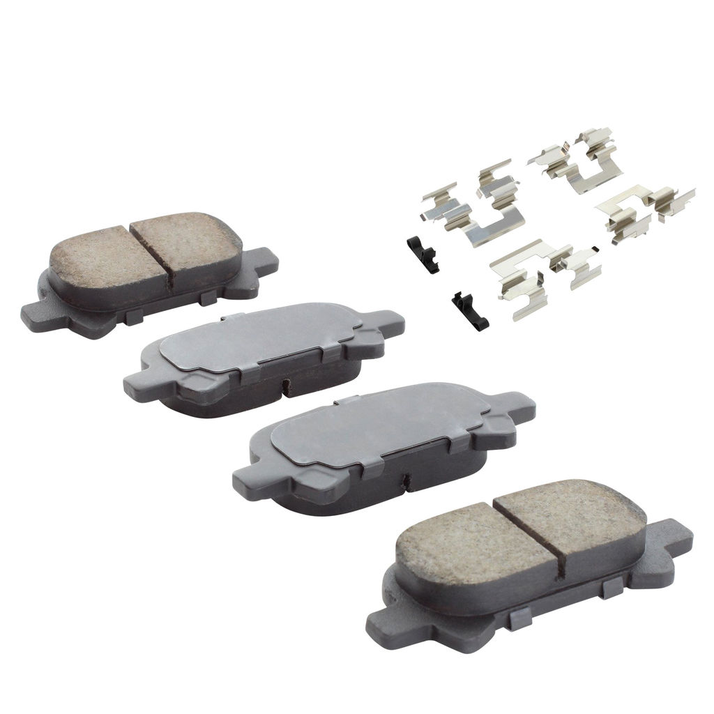 Quality-Built 1003-0828C - Black Series Ceramic Brake Pad Set
