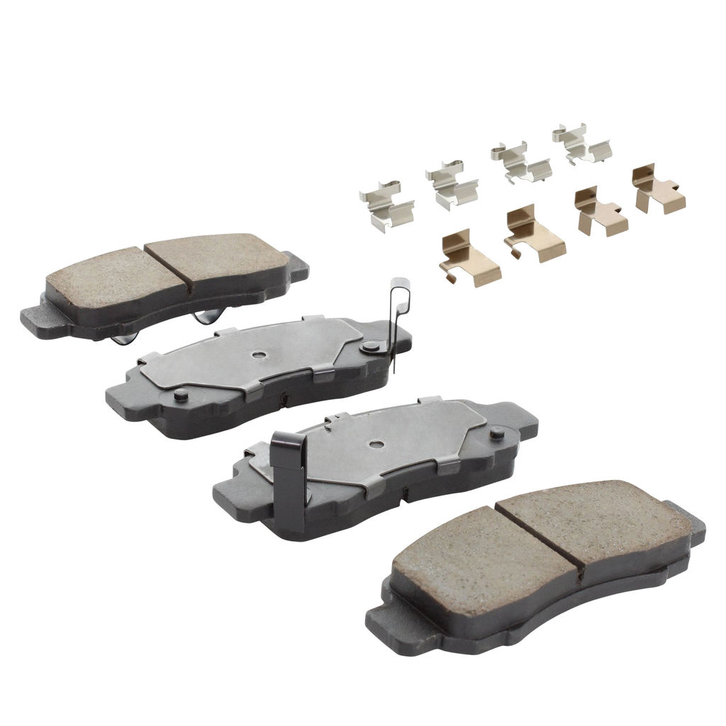 Quality-Built 1003-0832C - Black Series Ceramic Brake Pad Set