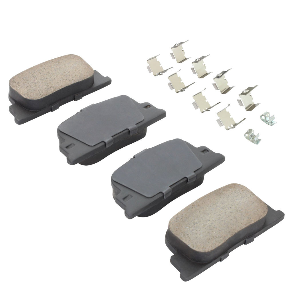 Quality-Built 1003-0835C - Black Series Ceramic Brake Pad Set