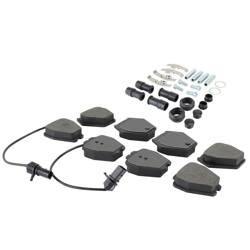 Quality-Built 1003-0839C - Black Series Ceramic Brake Pad Set