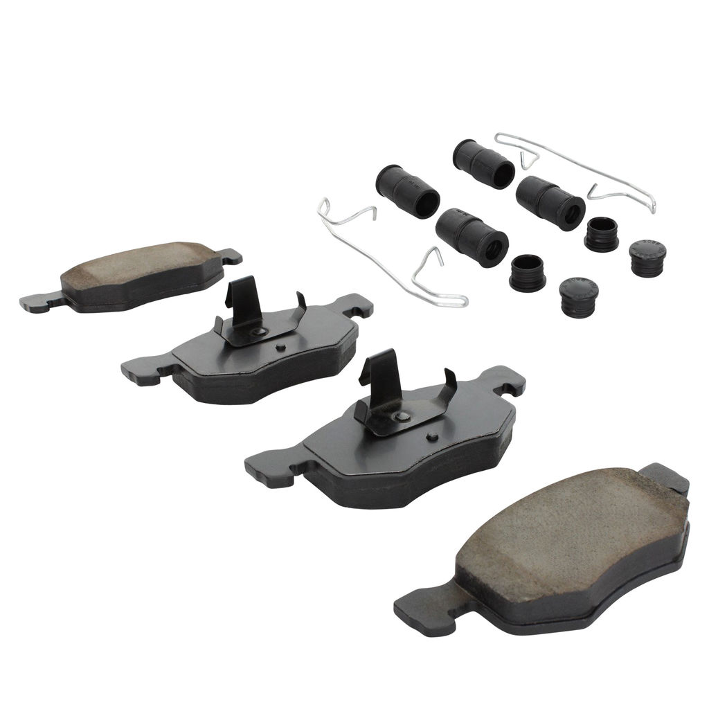 Quality-Built 1003-0843C - Black Series Ceramic Brake Pad Set