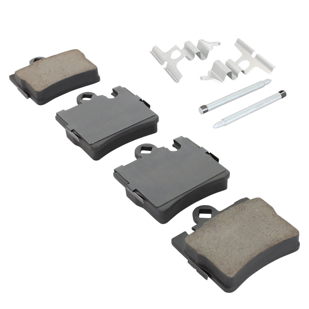 Quality-Built 1003-0848C - Black Series Ceramic Brake Pad Set