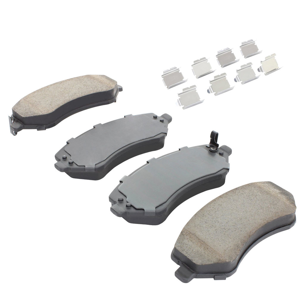 Quality-Built 1003-0856C - Black Series Ceramic Brake Pad Set