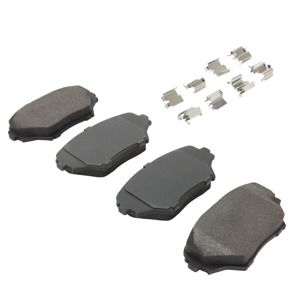 Quality-Built 1003-0862C - Black Series Ceramic Brake Pad Set