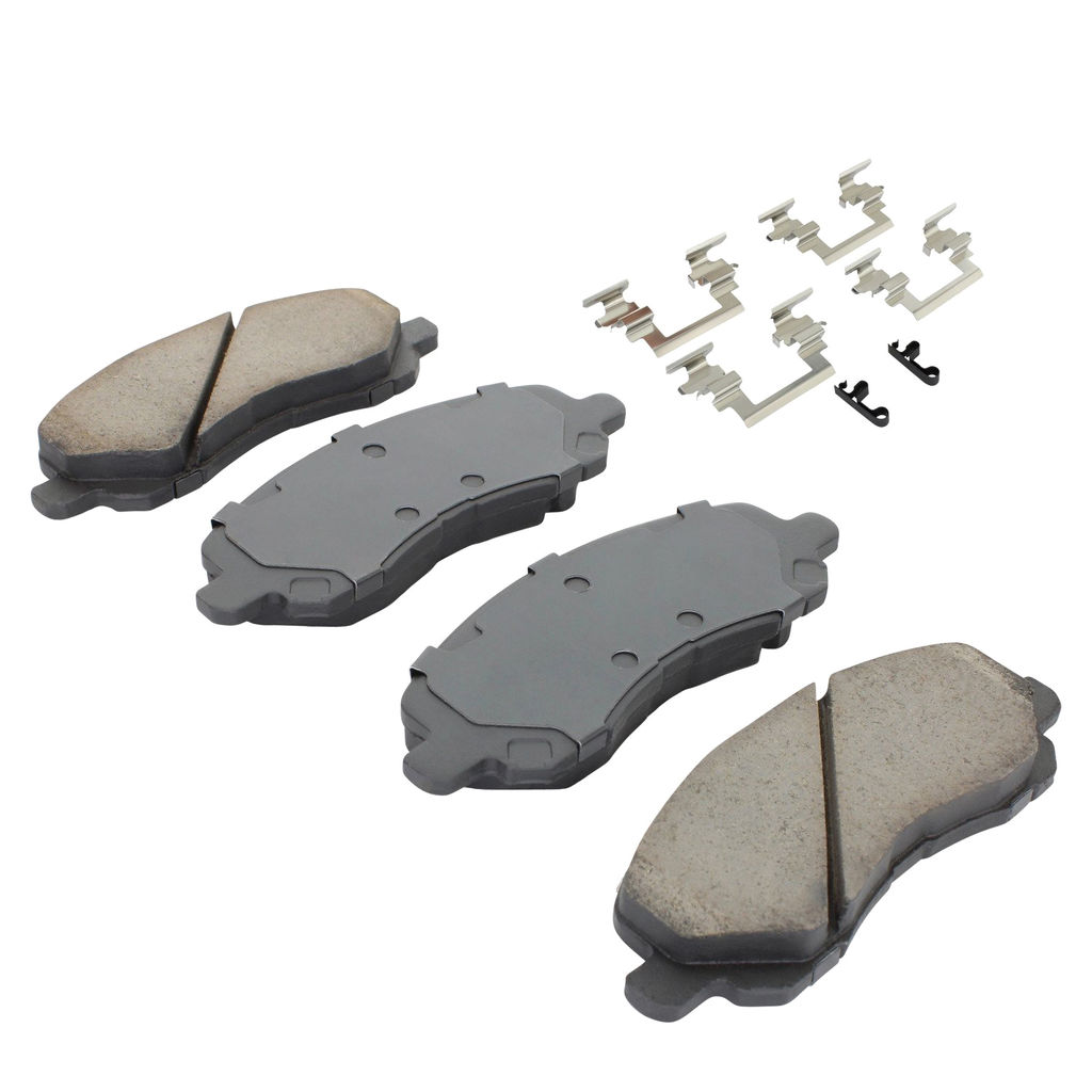 Quality-Built 1003-0866C - Black Series Ceramic Brake Pad Set