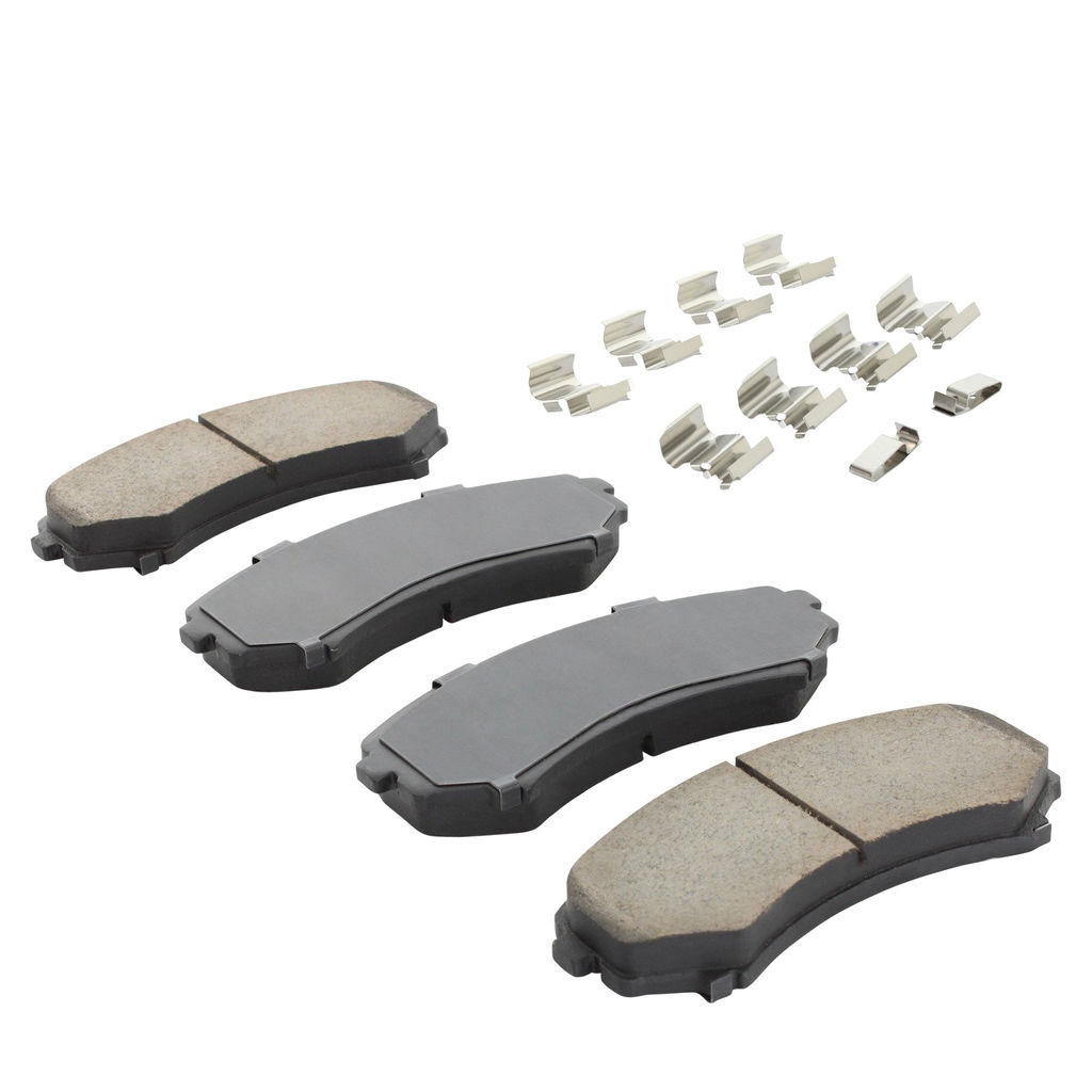 Quality-Built 1003-0867C - Black Series Ceramic Brake Pad Set