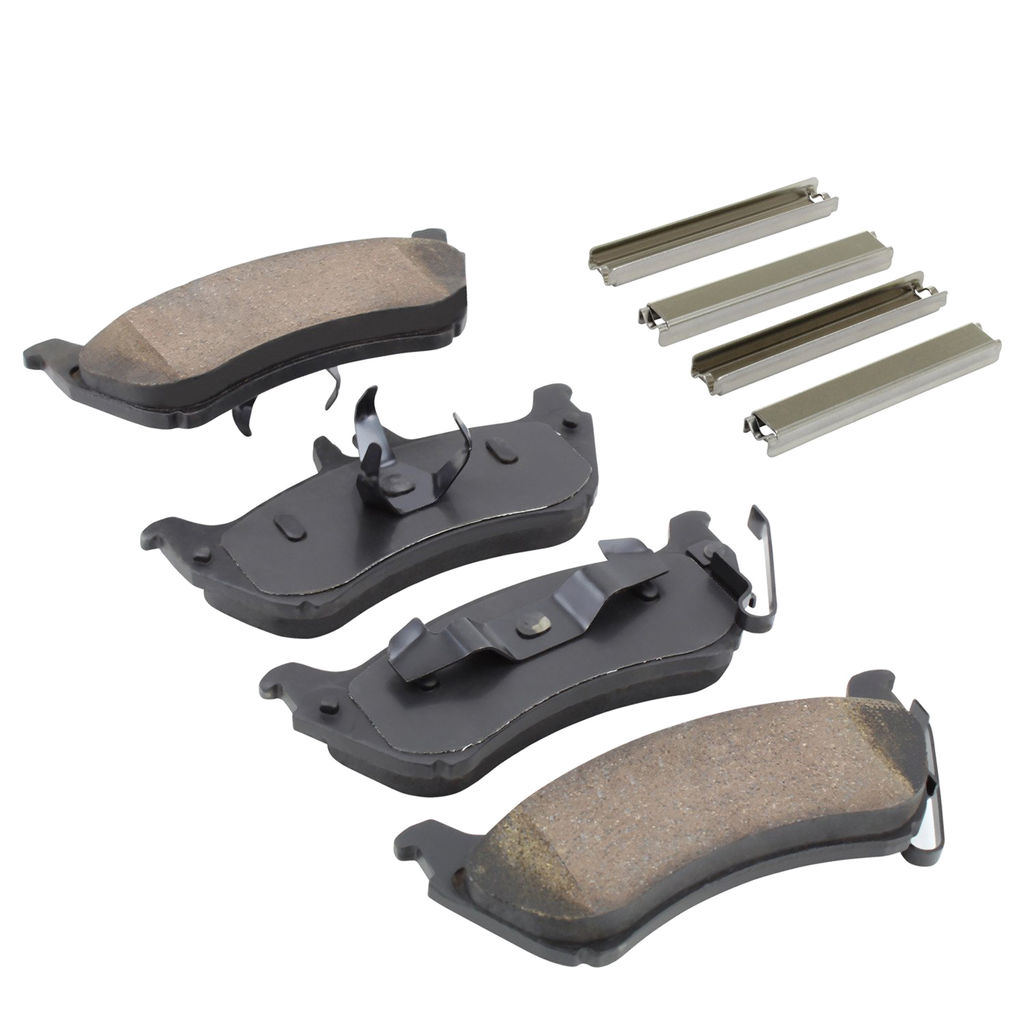 Quality-Built 1003-0875C - Black Series Ceramic Brake Pad Set