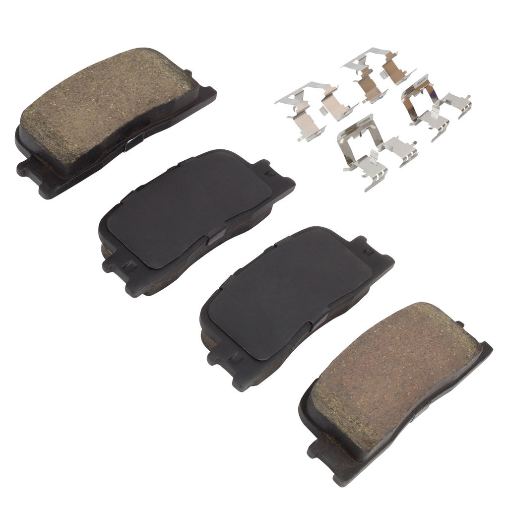 Quality-Built 1003-0885AC - Black Series Ceramic Brake Pad Set