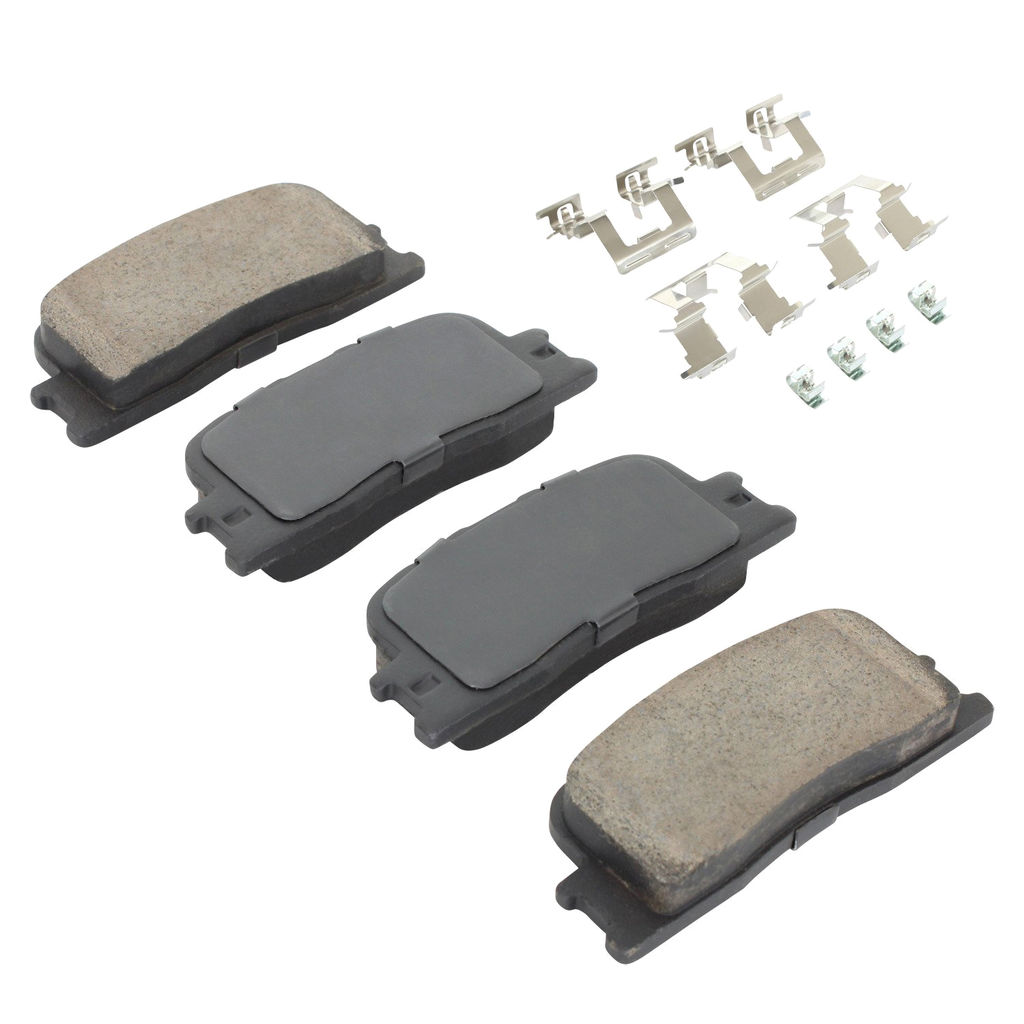 Quality-Built 1003-0885C - Black Series Ceramic Brake Pad Set