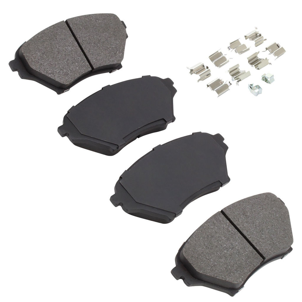 Quality-Built 1003-0890C - Black Series Ceramic Brake Pad Set