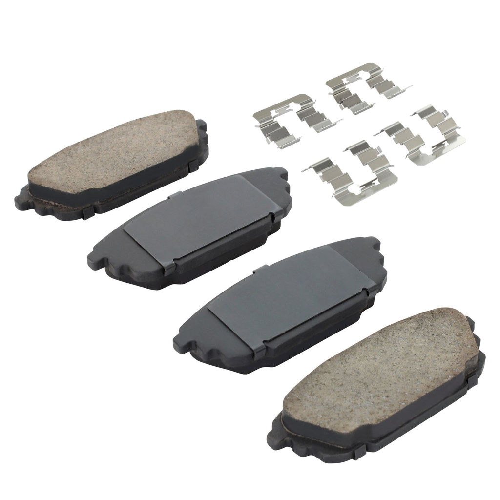 Quality-Built 1003-0892C - Black Series Ceramic Brake Pad Set