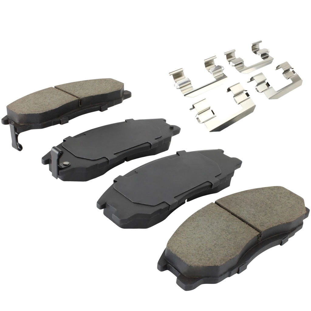 Quality-Built 1003-0903C - Black Series Ceramic Brake Pad Set