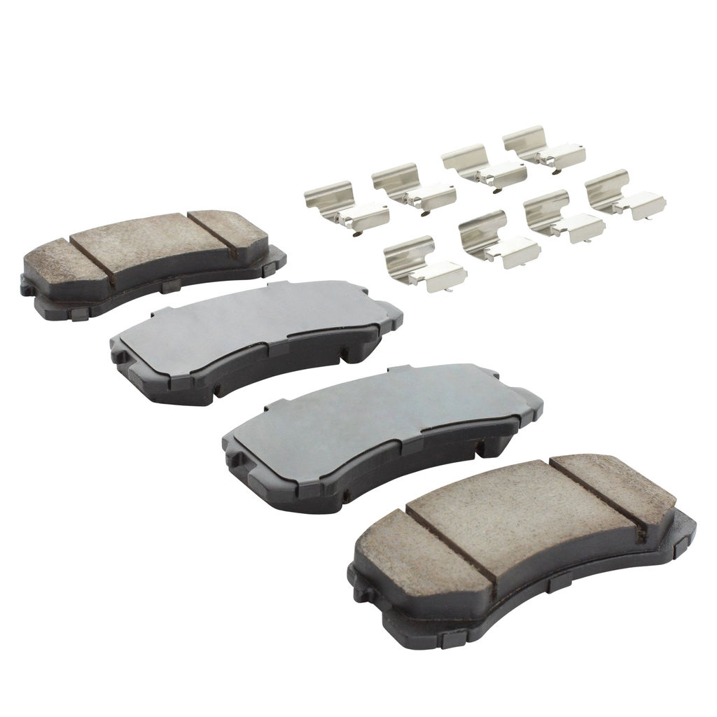 Quality-Built 1003-0904C - Black Series Ceramic Brake Pad Set