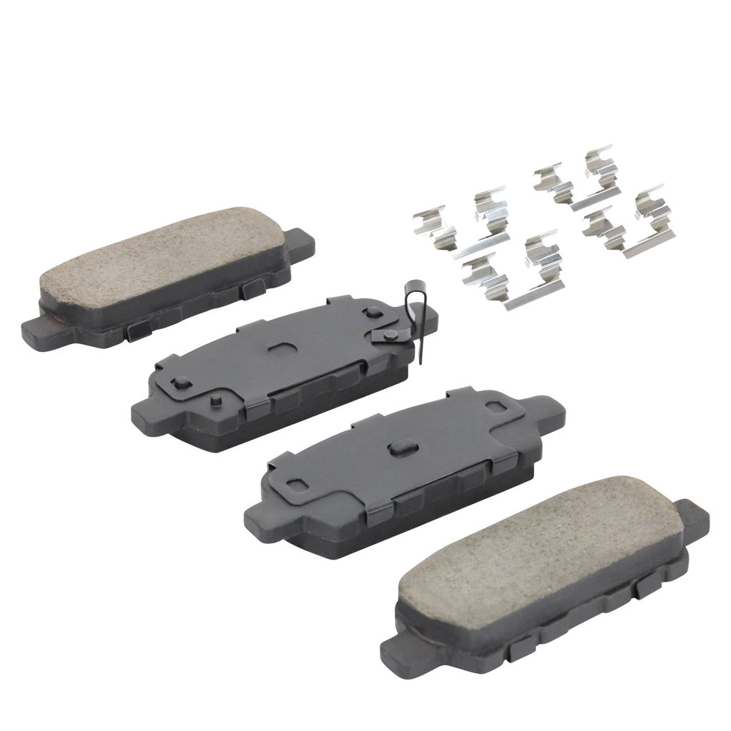 Quality-Built 1003-0905AC - Black Series Ceramic Brake Pad Set