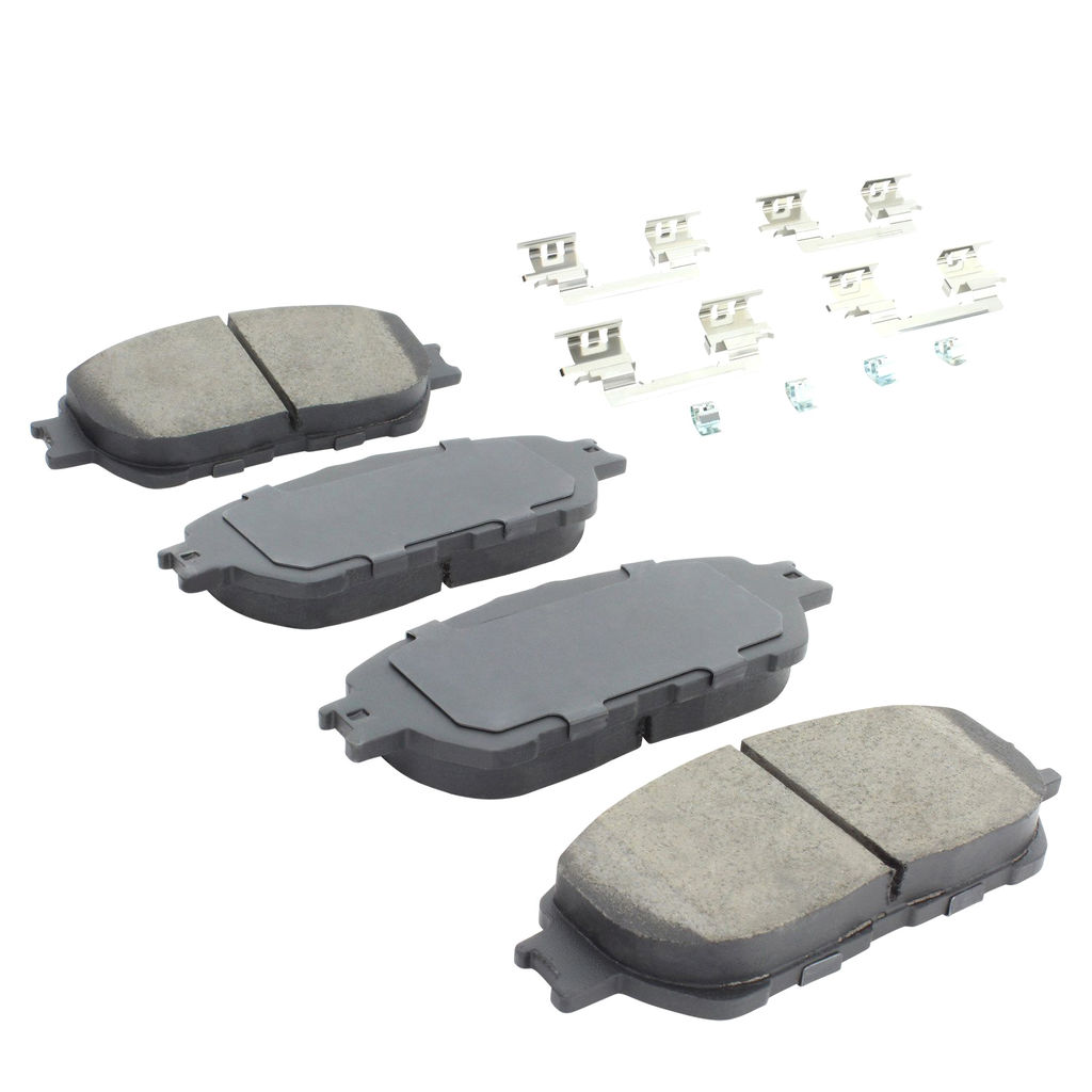 Quality-Built 1003-0906AC - Black Series Ceramic Brake Pad Set