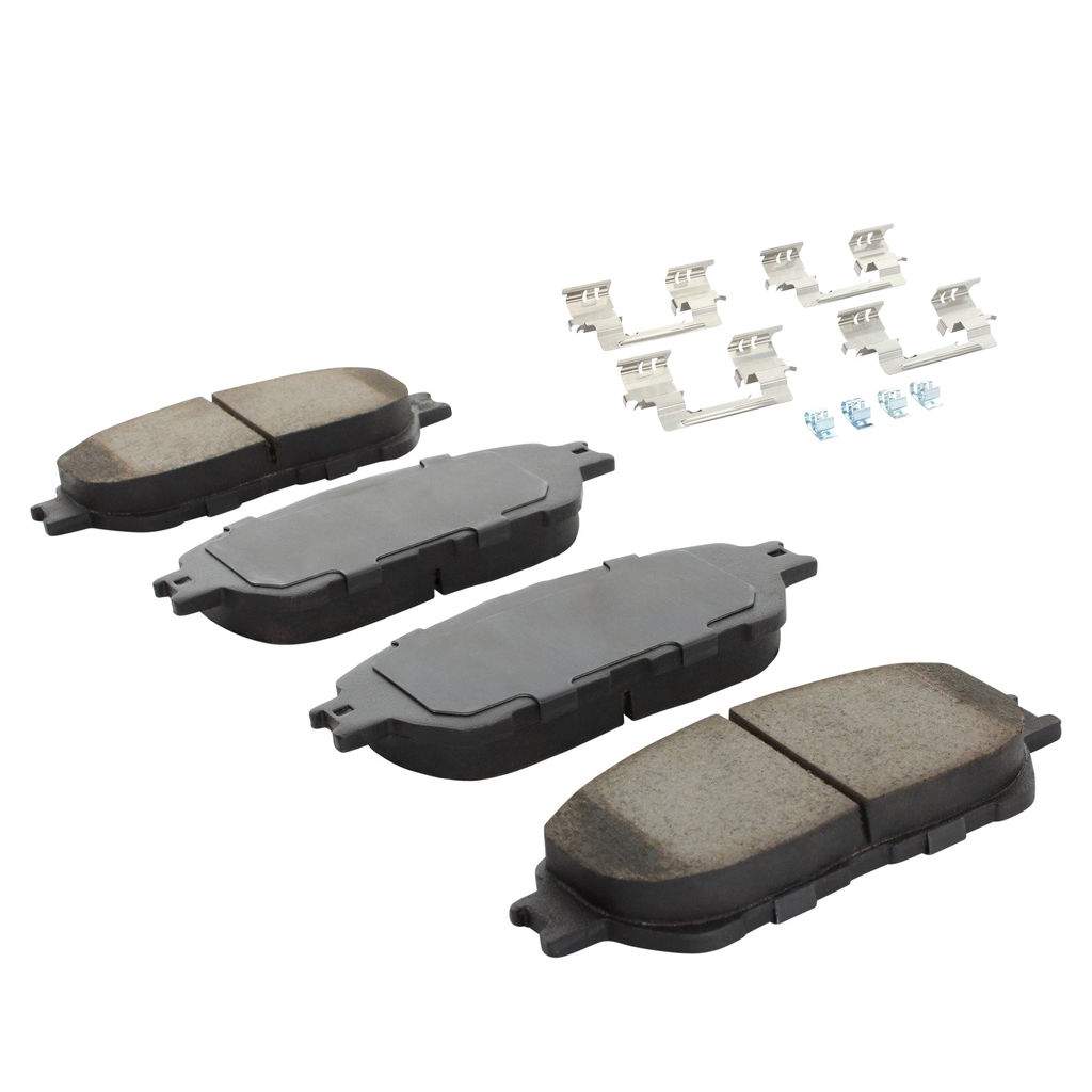 Quality-Built 1003-0906BC - Black Series Ceramic Brake Pad Set