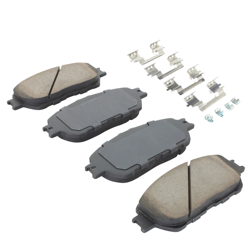 Quality-Built 1003-0906C - Black Series Ceramic Brake Pad Set