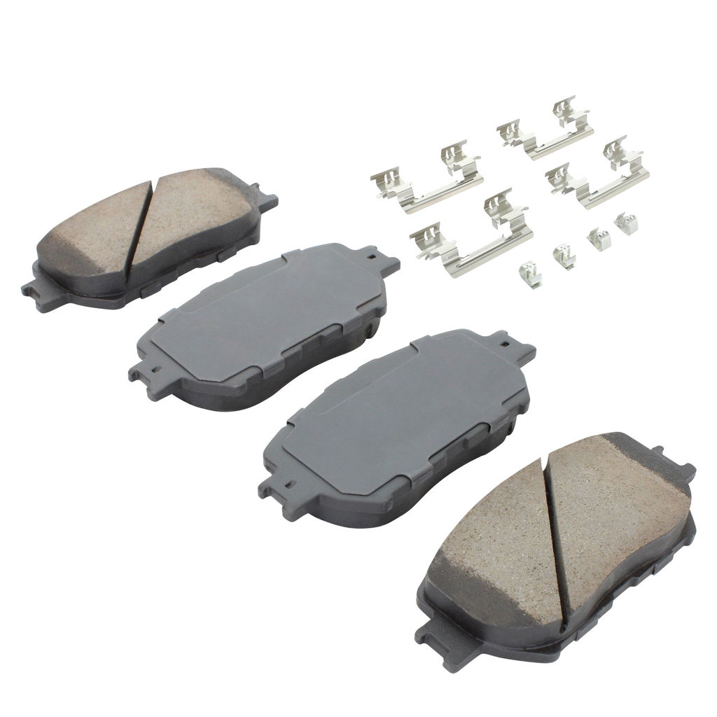 Quality-Built 1003-0908AC - Black Series Ceramic Brake Pad Set