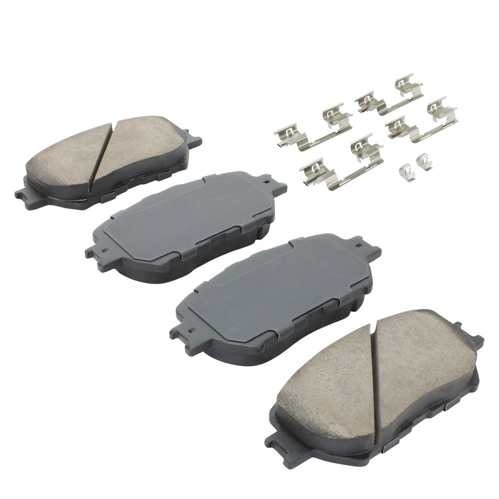 Quality-Built 1003-0908C - Black Series Ceramic Brake Pad Set