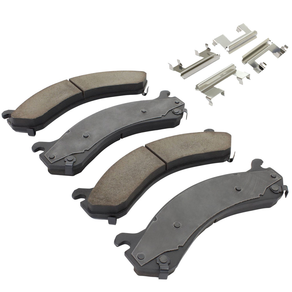 Quality-Built 1003-0909C - Black Series Ceramic Brake Pad Set