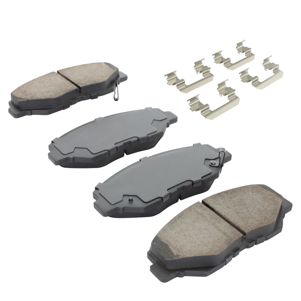 Quality-Built 1003-0914AC - Black Series Ceramic Brake Pad Set
