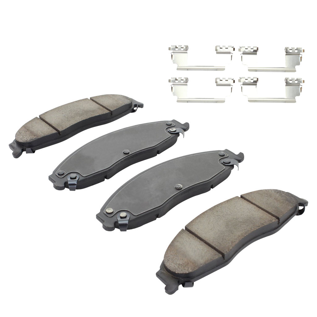 Quality-Built 1003-0921C - Black Series Ceramic Brake Pad Set