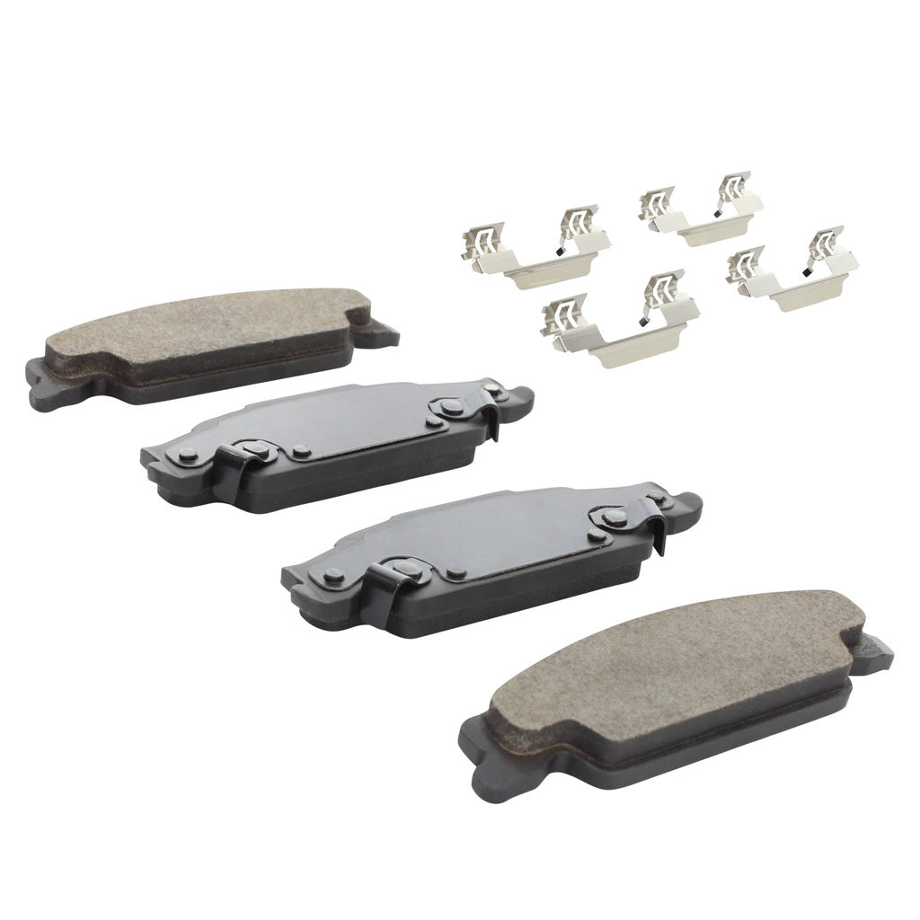 Quality-Built 1003-0922C - Black Series Ceramic Brake Pad Set