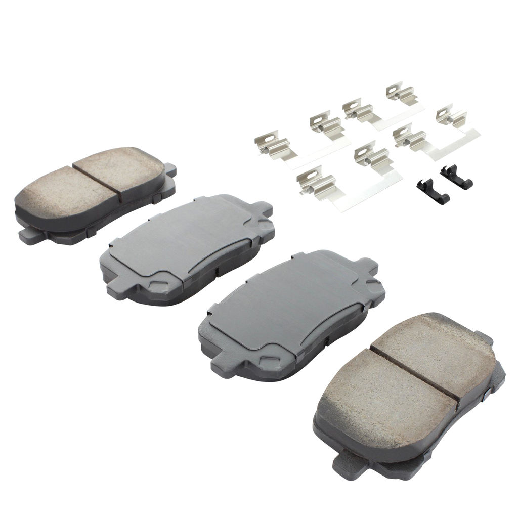 Quality-Built 1003-0923C - Black Series Ceramic Brake Pad Set