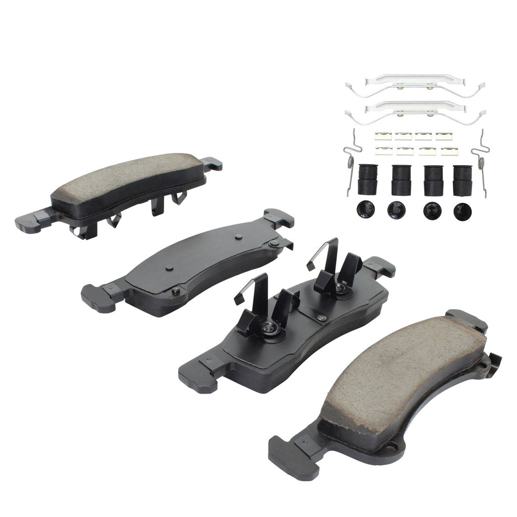 Quality-Built 1003-0934C - Black Series Ceramic Brake Pad Set