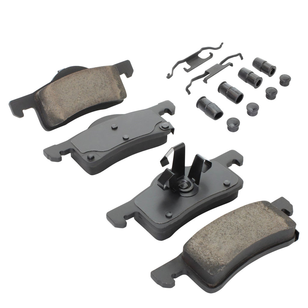 Quality-Built 1003-0935C - Black Series Ceramic Brake Pad Set