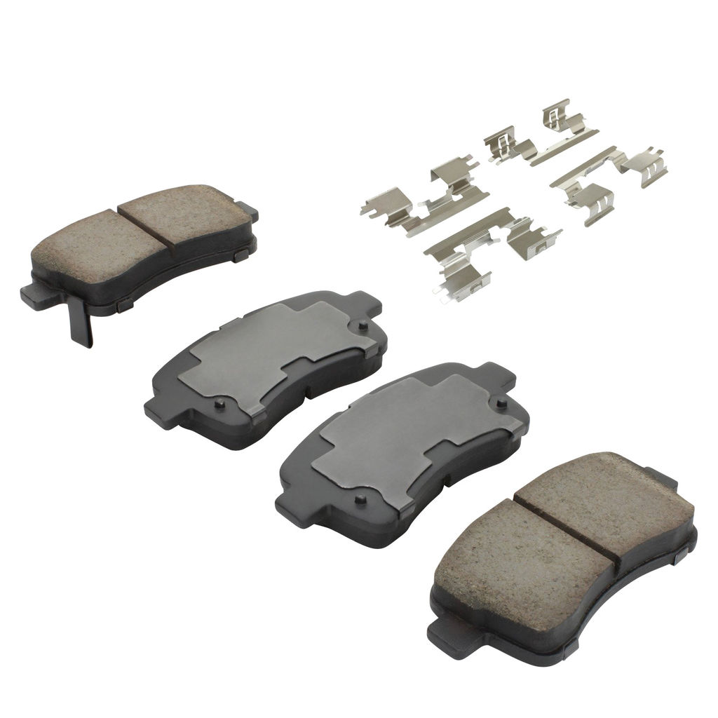 Quality-Built 1003-0937C - Black Series Ceramic Brake Pad Set