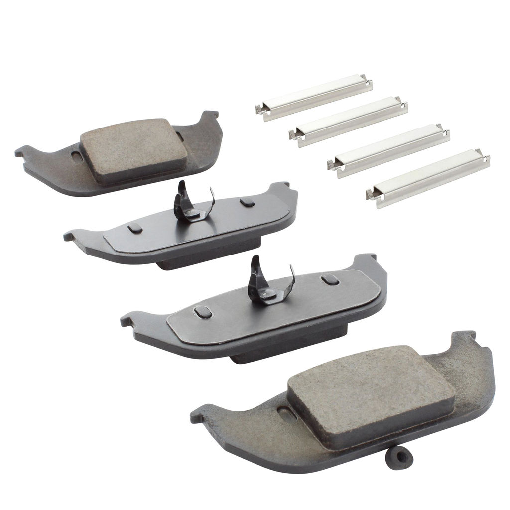 Quality-Built 1003-0952C - Black Series Ceramic Brake Pad Set