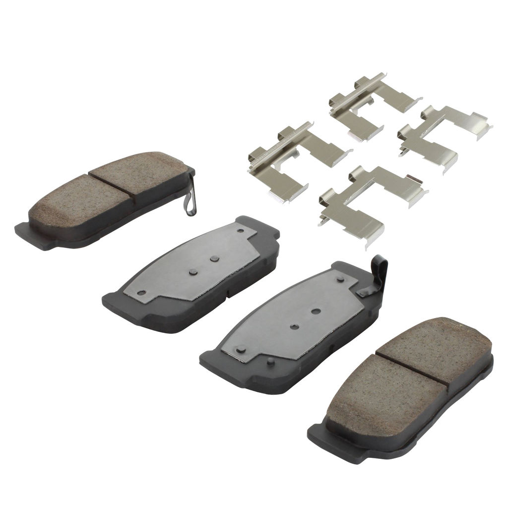 Quality-Built 1003-0954C - Black Series Ceramic Brake Pad Set