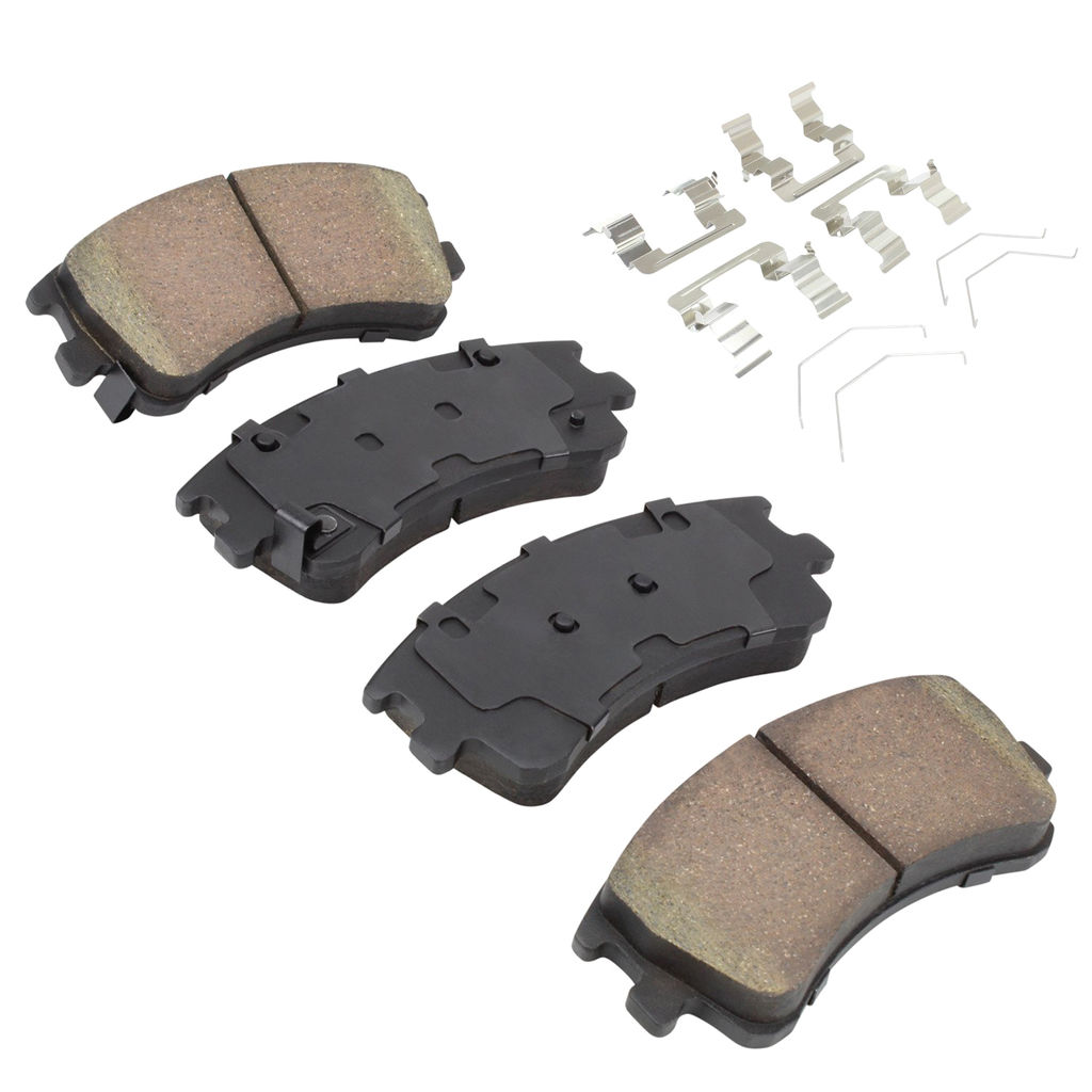 Quality-Built 1003-0957C - Black Series Ceramic Brake Pad Set