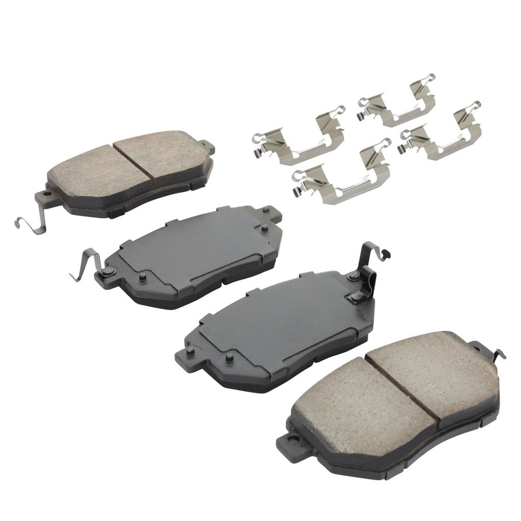Quality-Built 1003-0969C - Black Series Ceramic Brake Pad Set