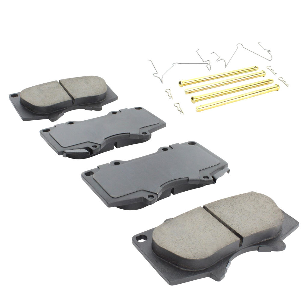 Quality-Built 1003-0976C - Black Series Ceramic Brake Pad Set