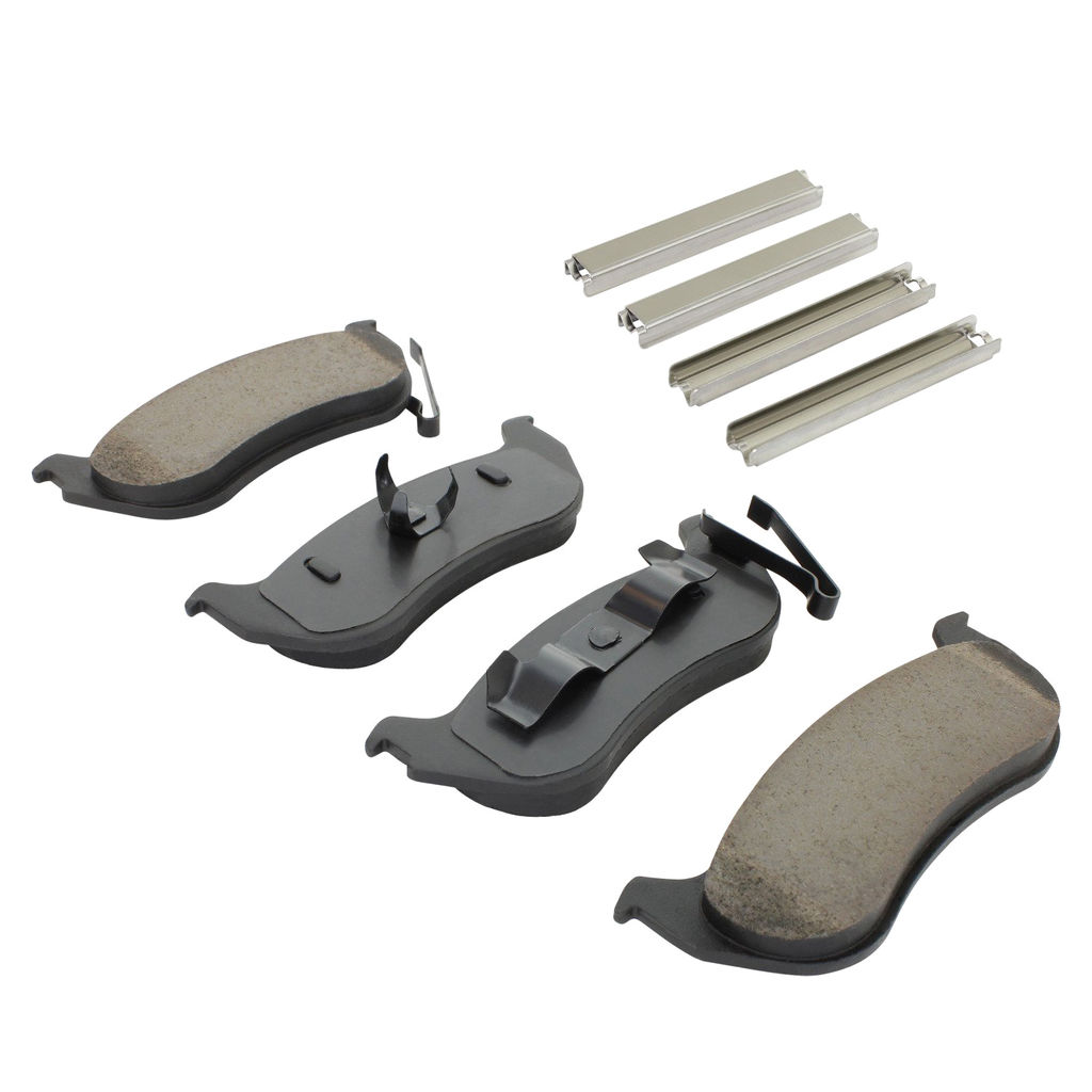Quality-Built 1003-0981AC - Black Series Ceramic Brake Pad Set